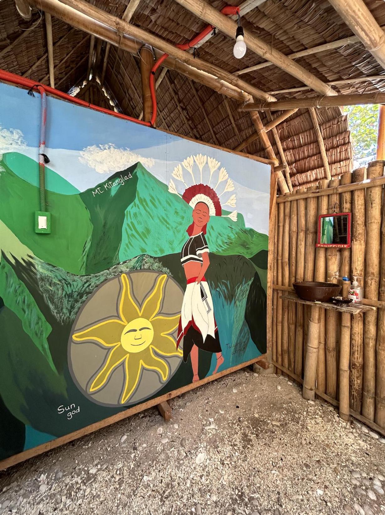 Tribal Huts Community Vandrarhem Daanbantayan Exteriör bild
